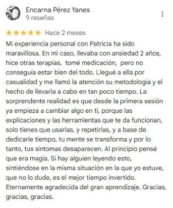 testimonio encarna - Patricia Sanchez