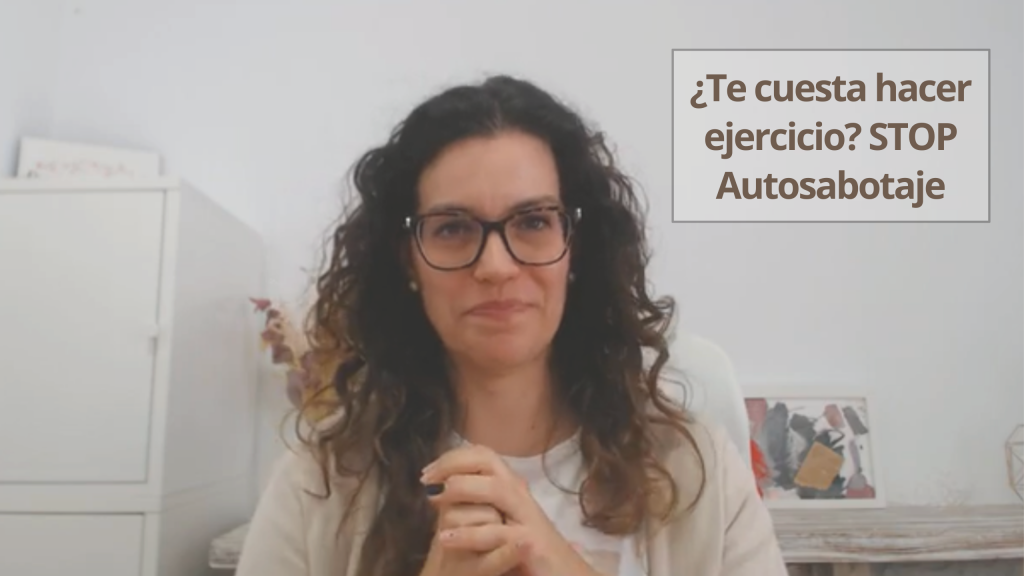 ¿Te cuesta hacer ejercicio? STOP Autosabotaje - Patricia Sanchez Psicologa - Podcast Vivir Tranquia EP30