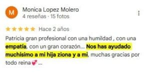 testimonio - Patricia Sanchez